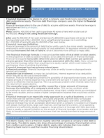 Financial Management Formula Sheet | PDF | Net Present Value | Investing