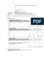 Module Description Template