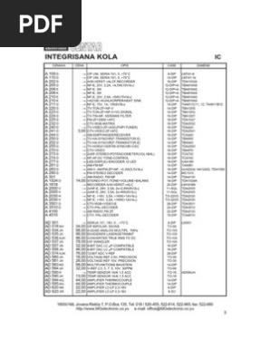 Integrisana Kola ABC | PDF | Equalization (Audio) | Media Technology