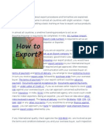 How to Export,,,,