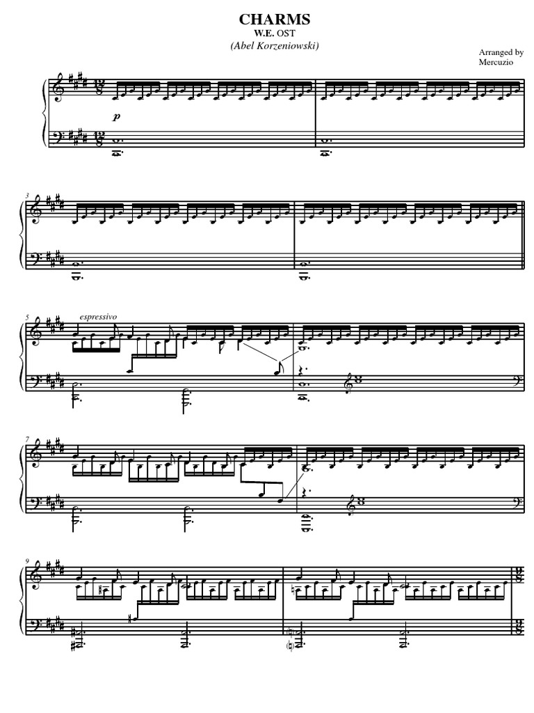 Abel Korzeniowski Charms W E Soundtrack