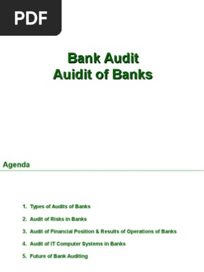 Audit Of Banks Bank Audit Internal Audit Basel Iii