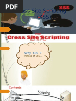 Cross Site Scripting