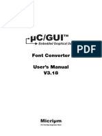 UC FontConverter Manual