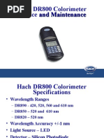 Procedures Manual: DR/890 Colorimeter | PDF