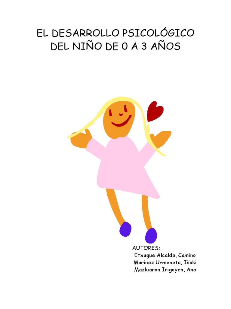El Desarrollo Psicológico Del Niño de 0 A 3 Años | PDF | Teoría de ...