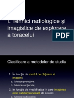 Tehnici Radiologice Si Imagistice de Explorare A Toracelui