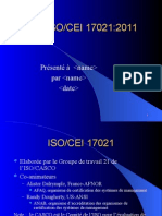 Audit Tierce Partie de Certification - IsO 19011-2011