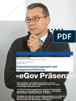 Egov Präsenz (1/2010) : Dokumentenmanagement Und Langzeitarchivierung