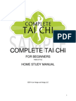 Tai Chi For Beginners Home Study Manual SAMPLE VERSION