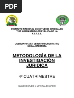 Metodologia Para La Investigacion Juridica
