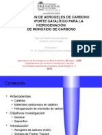 Preparación de Aerogeles de Carbono Como Soporte Catalítico