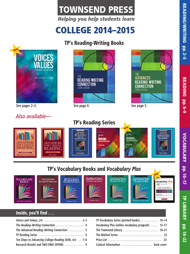 Textbook Catalog Books Educational Technology