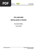 Tellabs 8600 - Instala+º+úo e Testes v2.2