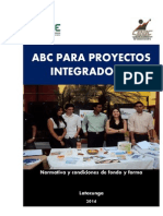 ABC de Los Proyectos Integradores Espe 2014