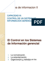 Control de Los SIG