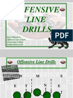 Offensive Line Drills