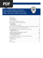 Configure Failover Clustering For Hyper-V Hosts On HP ProLiant