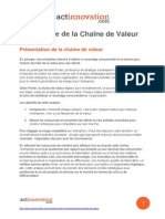 Chaine de Valeur Actinnovation