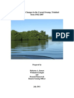 Land Cover Changes in Caroni Swamp in Trinidad