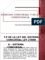 Concursal Dispositivas para Examen Parcial