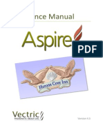 Aspire Vectric 4.5 Reference - Manual