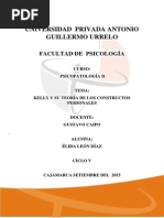 Kelly y Su Teoria de Los Constructos