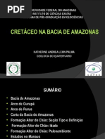 Cretacico en la cuenca de Amazonas, Brasil