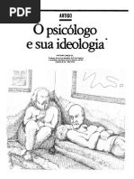 Artigo - O Psicologo e Sua Ideologia