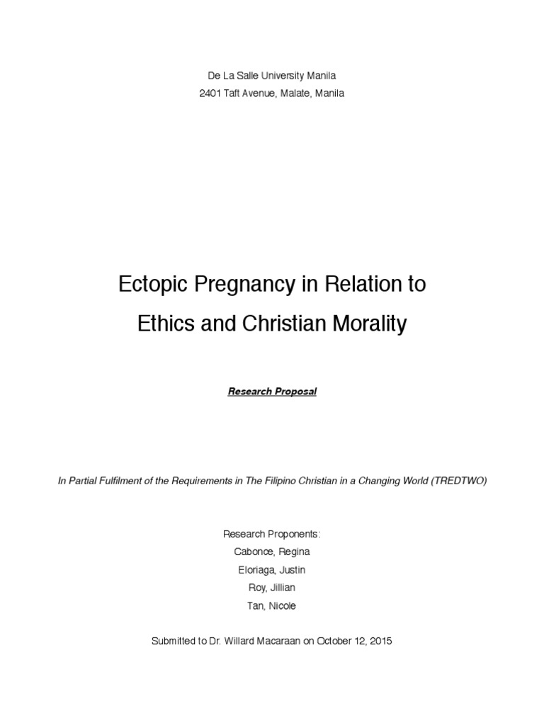 Ectopic Pregnancy Research | Uterus | Pregnancy