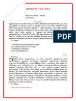 Benedictio Olei PDF