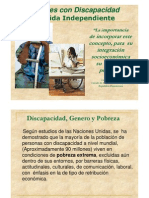 Mujeres con discapacidad y vida independiente/Cristina Francisco