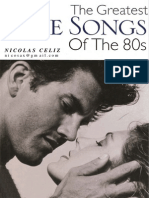 80s The Greatest Love Songs of The