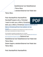 Selamat Hari Natal