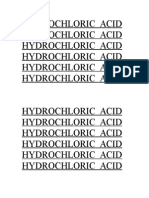 Hydrochloric Acid Hydrochloric Acid Hydrochloric Acid Hydrochloric Acid Hydrochloric Acid Hydrochloric Acid