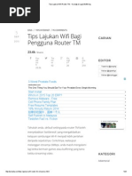 Download Tips Lajukan Wifi Router TM - Kurangkan Lag  Buffering by HisyamAl-Muhammadi SN285662373 doc pdf