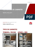 Instalacion de Gabinetes - Rollout