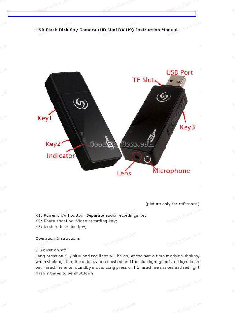 Mini Dv u9 Instruction Manual Computer Hardware Computer Architecture