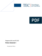 Programa FísicaGeneral 1 IIS 2015 VF