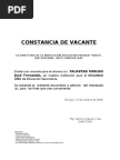 Formato Constancia de No Adeudo