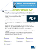 Interstate Applicant Information Sheet January 2015