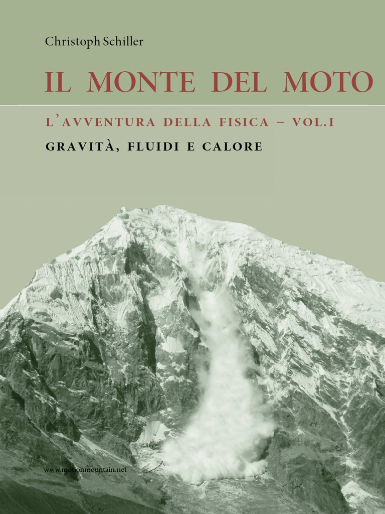 Il Monte Del Moto - Volume I - Gravità, Fluidi e Calore | PDF, image size:768x1024