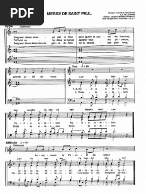 Messe De Saint Paul