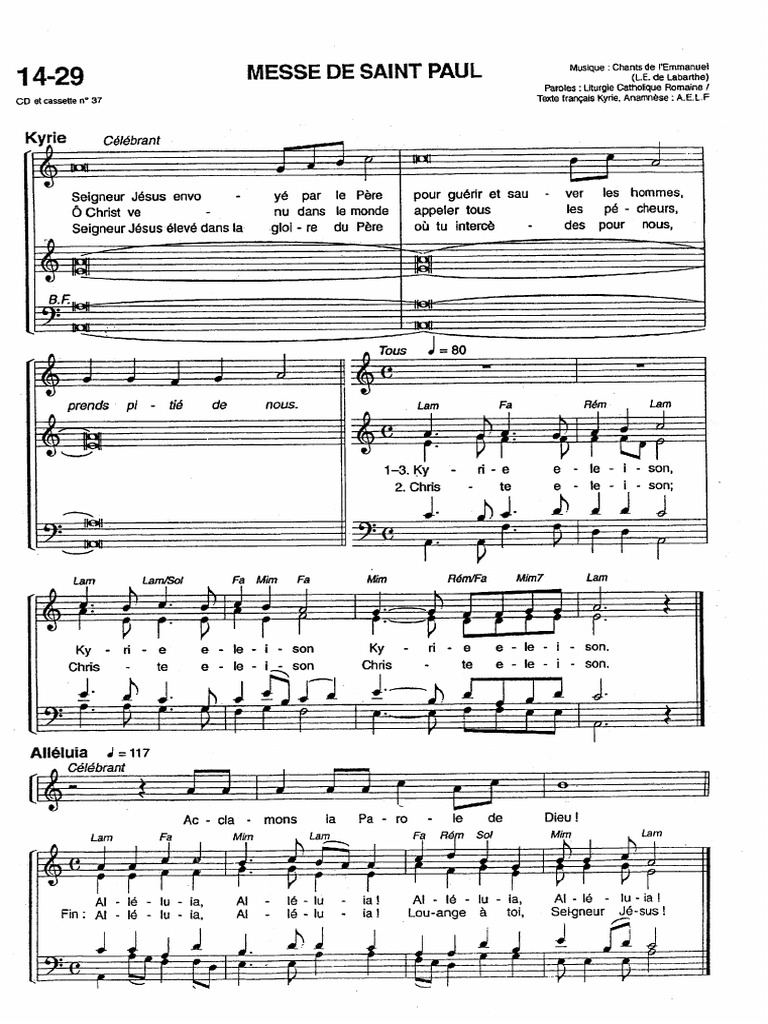Messe De Saint Paul