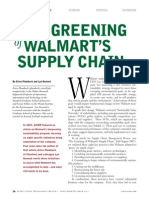 Greening Walmart Supply Chain Revisited