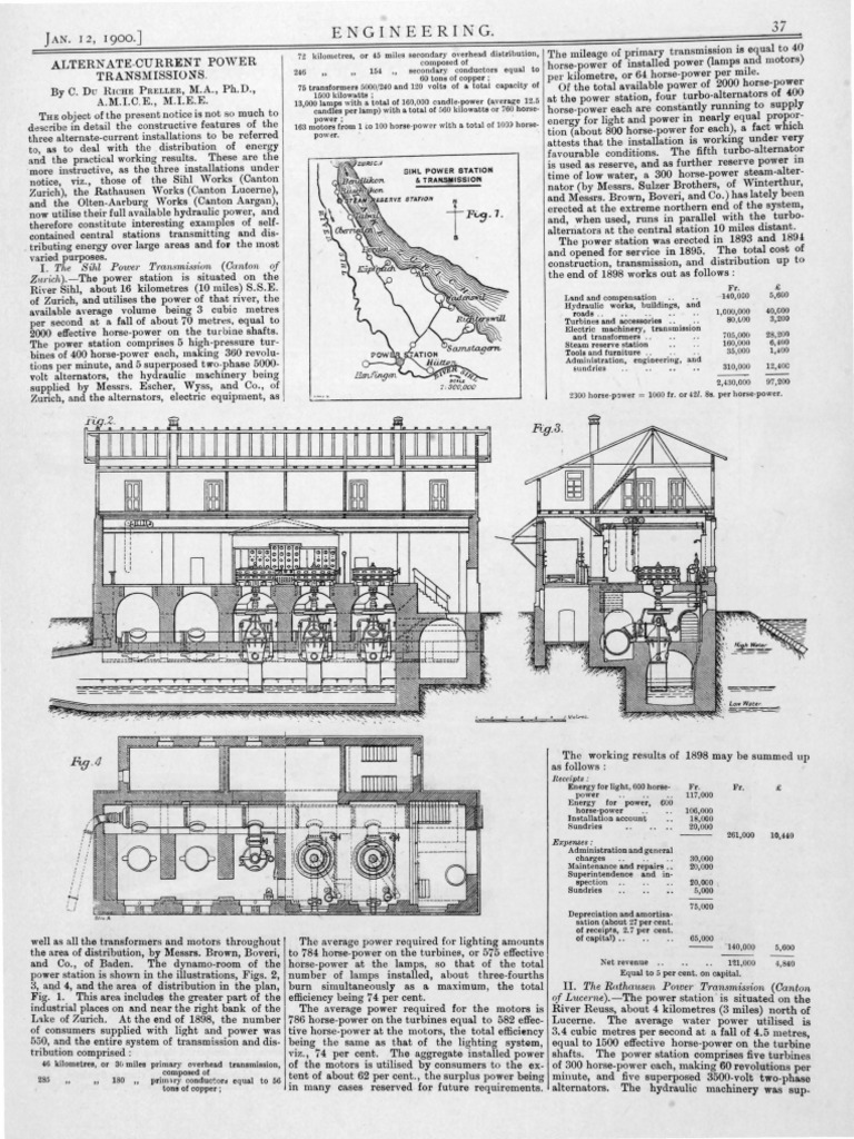 Engineering Vol 69 1900-01-12 | PDF | Horsepower | Piston