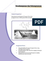 Mtk. Kls 9 Bab 1. Kesebangunan Dan Kekongruenan
