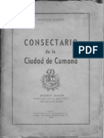 Consectario de Cumaná