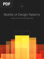 Uxpin Mobile Ui Design Patterns 2014