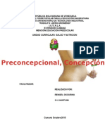 Informe II Preconcepcional